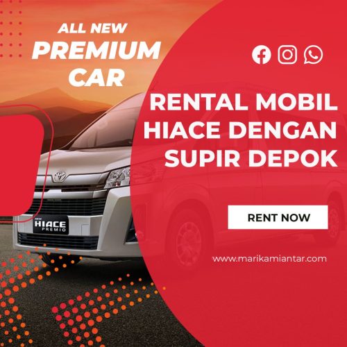 rental mobil hiace dengan supir depok