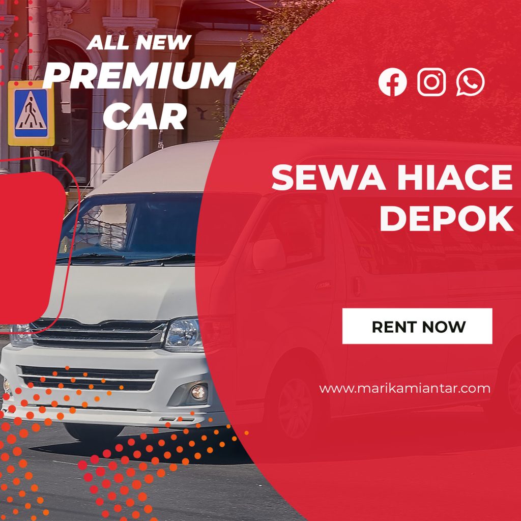 sewa hiace depok