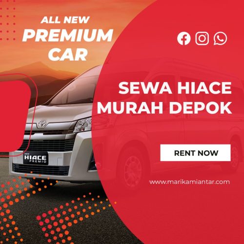 sewa hiace murah depok