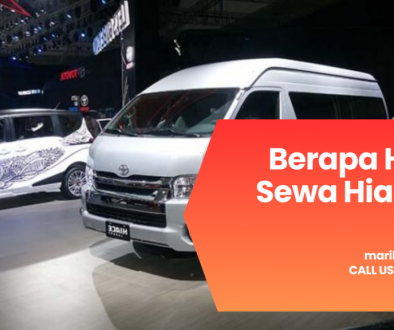 Berapa Harga Sewa Hiace Per Hari